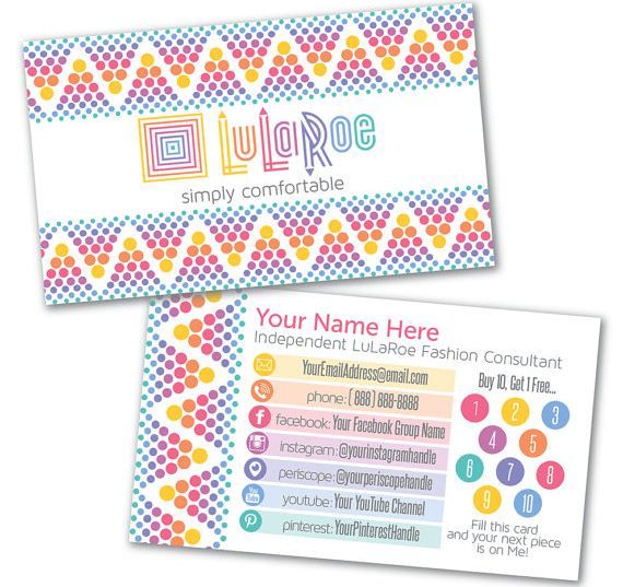 lularoe business card