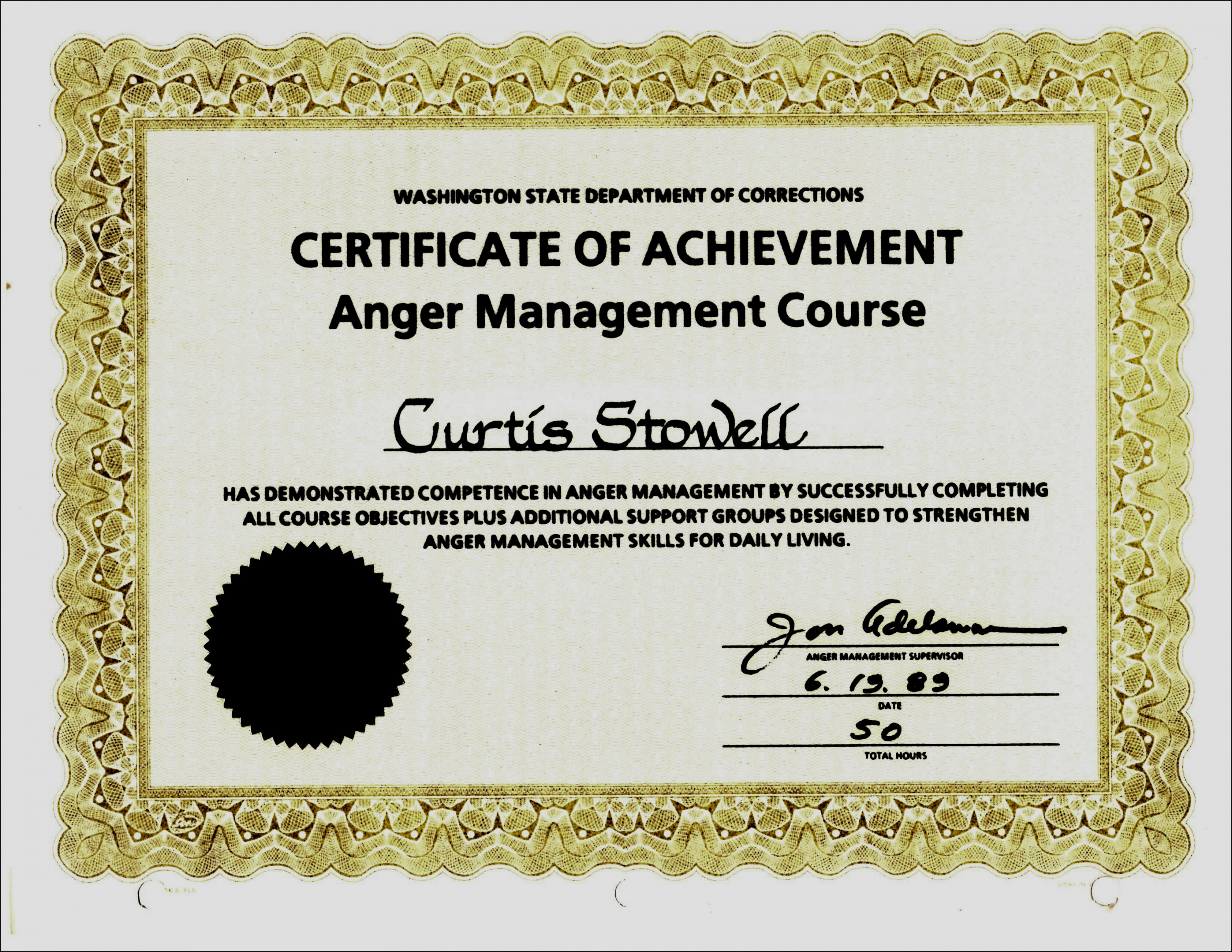 Dynamic image in printable anger management certificate Declarative image pertaining to printable anger management certificate