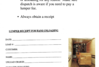 Lumper Receipt Template | EmetOnlineBlog