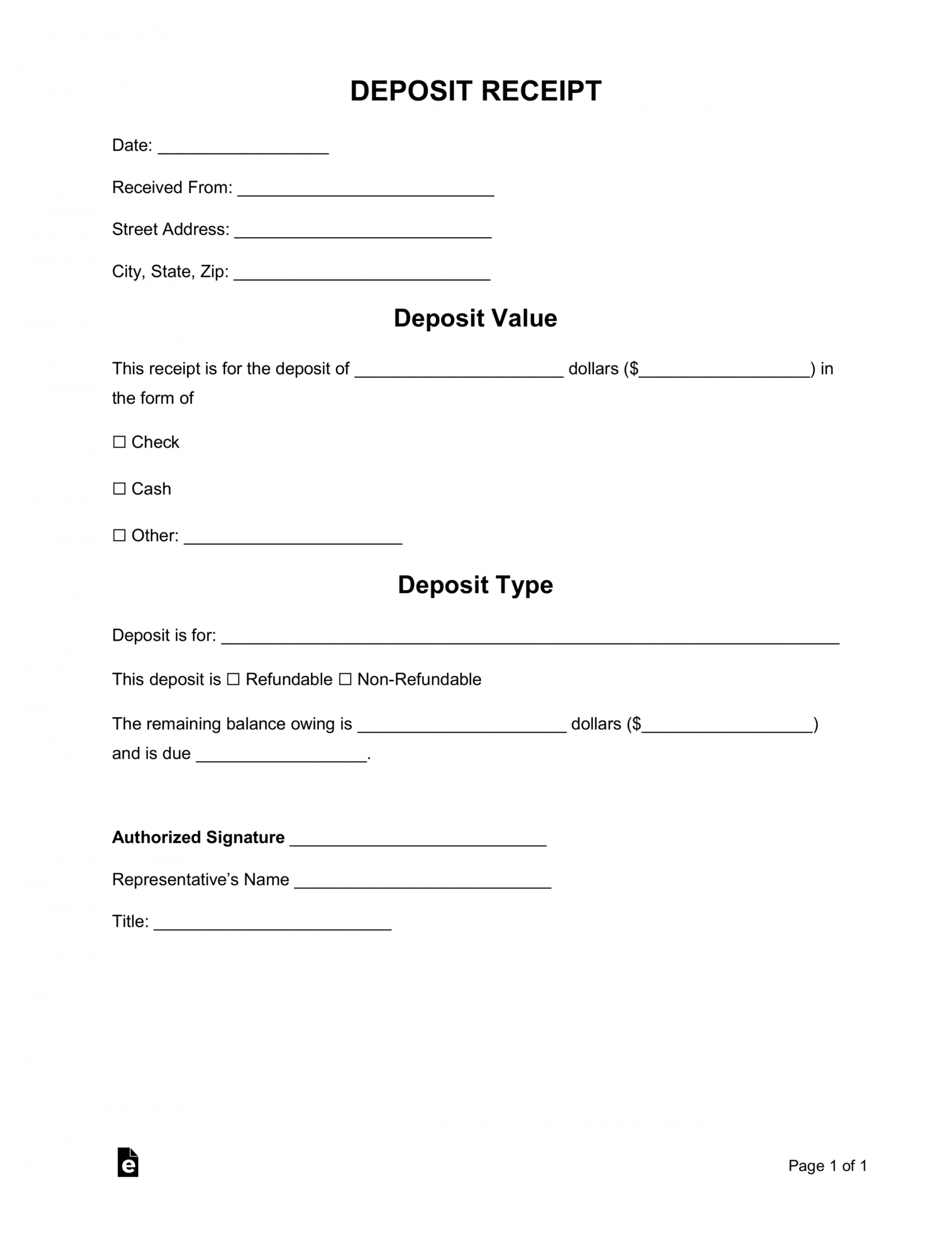 Puppy Deposit Receipt Template EmetOnlineBlog
