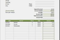 Lawn Care Receipt Template | EmetOnlineBlog