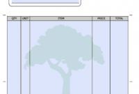 Lawn Care Receipt Template | EmetOnlineBlog