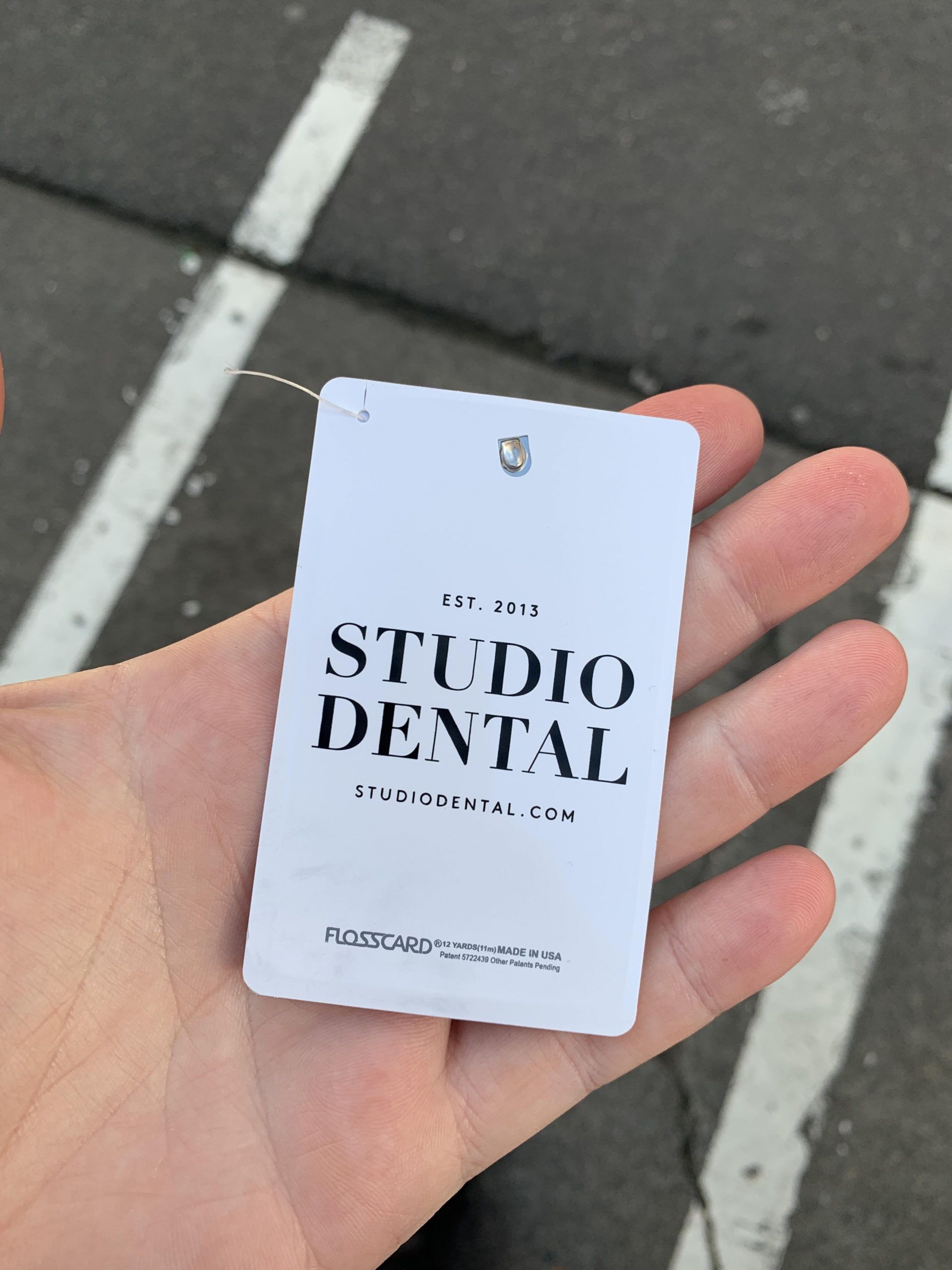 Dental Floss Business Card